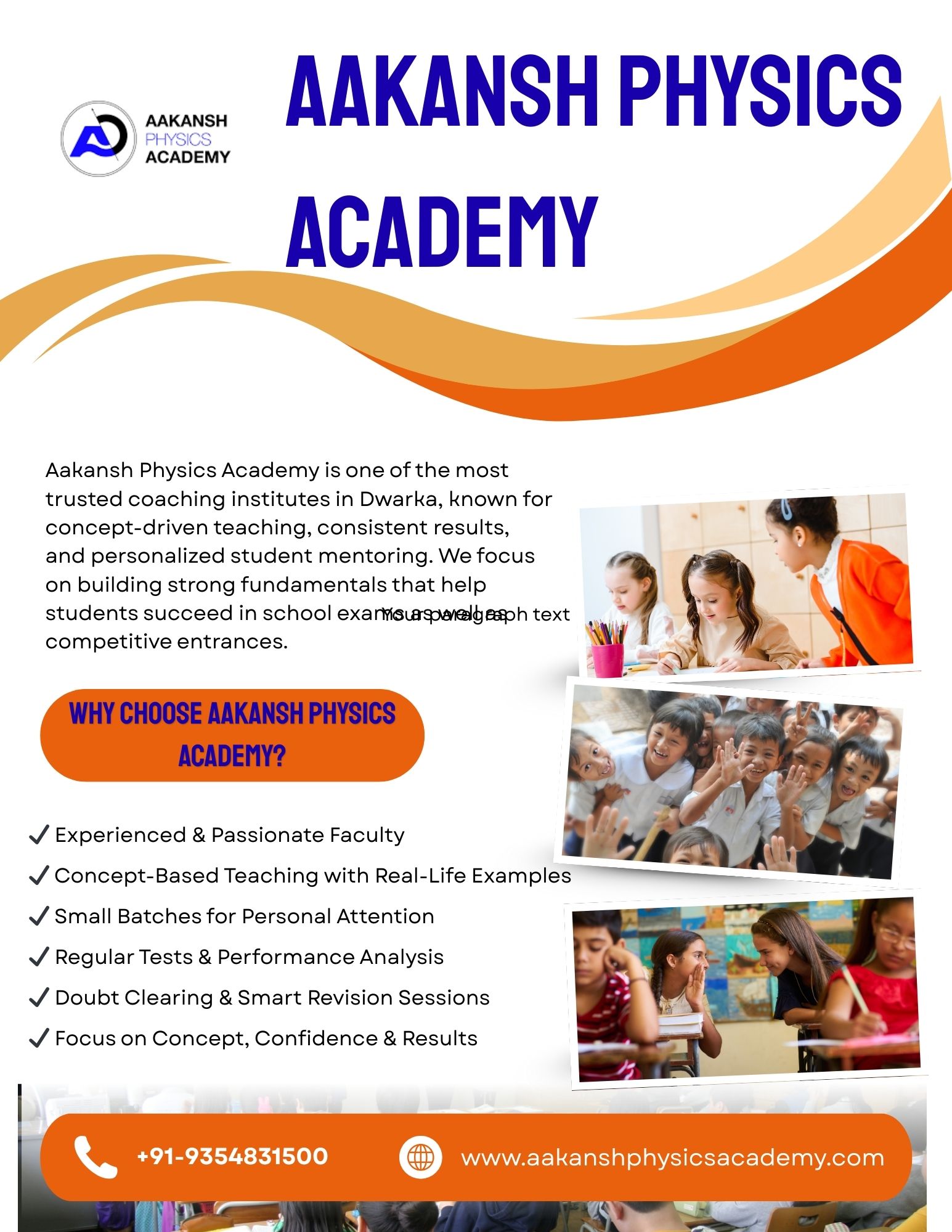 best physics academy in dwarka